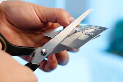 Cut out credit card debt